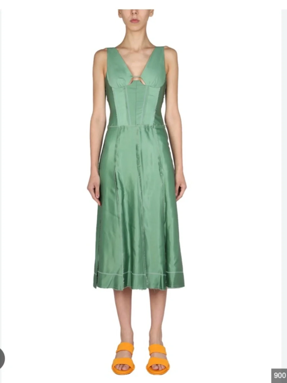 Miista Green Corset Dress - Picture 5 of 5